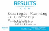 Strategic plan > quarterly priorities workshop 25 Jun 2104