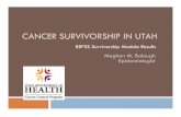 Cancer Survivorship in Utah, Part 2