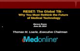 The Global Tilt and Why You Must Rethink the Future of Medical Technology