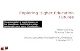 Exploring Higher Education Futures