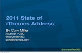 2011 State of iThemes Address