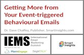 Smartinsights - Event triggered emails