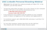 Personal Branding - LinkedIn USC Webinar
