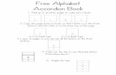Free Foldable Alphabet Book