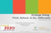 Strategic Doing: Think, Behave, & Do...Differently