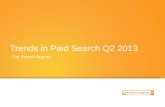 The Search Agency's Trends in Paid Search Report Q2 2013