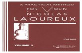 VIOLINO - MÉTODO - Laoureux - Volume 3