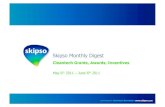 Skipso Monthly Digest - Cleantech Grants, Awards, Incentives (June 2011)