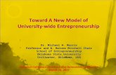 Open 2011 - REE Workshop - Toward a New Model of University-wide Entrepreneurship