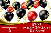 Celebrate Birthday With Birthday Balloons