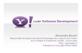 Lean at Yahoo in 2008