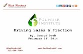 Driving Sales & Traction