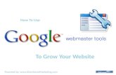 How To Use Google Webmaster Tools To Grow Your Website