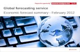 February EIU Global Economic Forecast 2012