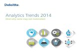 Analytics Trends 2014 (And why some may not materialize)