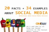 20 facts and 34 examples about social media