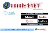 Mood Indigo India Quiz Prelims