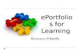 Why ePortfolios for Learning