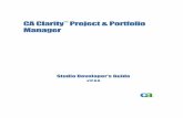 CA ClarityPPM Studio Dev Guide ENU