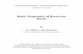 Basic Properties of Reservoir Rock