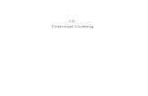 Chapter 12 - Thermal Cutting