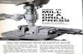Drill Press Milling