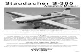 Thunder Tiger Tt Staudacher S-300 Manual