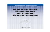 International Handbook of Public Procurement