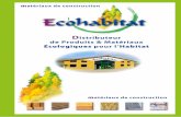 Catalogue Eco Habitat 1 Materiaux