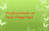 Professionals at your fingertips