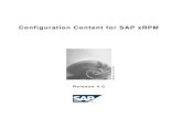 Configuration Content for SAP xRPM 4.0 SP0 (From SDN)
