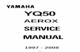 Yamaha YQ50 Aerox YQ 50 Service Repair Manual 1997-08