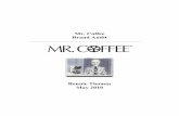 Mr. Coffee Brand Audit 2010