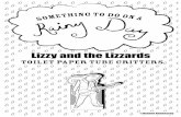 Lizzy and the Lizzards Toilet Paper Tube Critters