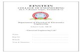 ME 39-Electrical Engineering Lab Manual