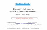 ASME Section III Quality Manual I3 R1 03JA2011
