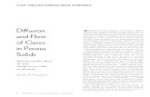 Diffusion and Flow of Gases in Porous Solids
