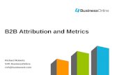 B2B Marketing Metrics and Attribution That Works