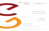 E-Appointment Service - Development Report - Ver 1.0