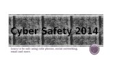 Cyber safety 2014withlinks