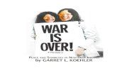 War is Over! If you want it.
