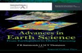 Advances in Earth Science - From Earthquakes to Global Warming