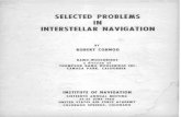 Selected Problems in Interstellar Navigation