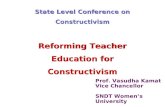 Reforming Teacher Education for Constructivism
