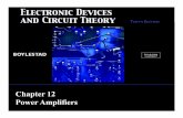 Electronic Devices and Circuit Theory 10th Ed. Boylestad - Chapter 12