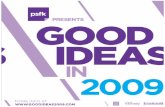 Good Ideas In 2009 Plan For Change