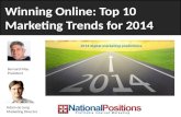 Winning Online: Digital Marketing 2014 Trends