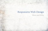 Responsive Web Design - Why and How