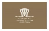 Wynn Resorts Culture case study