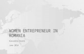 Women entrepreneur in romania